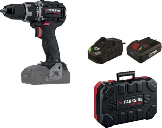 🛠 Δραπανοκατσάβιδο Μπαταρίας PARKSIDE PERFORMANCE® 20 V »PABSP 20 Li C4«, με μπαταρία και φορτιστή