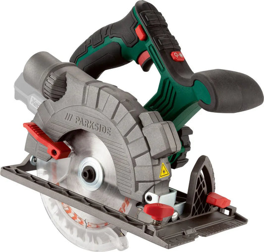 Δισκοπρίονο Φαλτσοπρίονο χειρός μπαταρίας με Laser δέσμη PARKSIDE 20 V »PHKSA 20 Li A2«, χωρίς μπαταρία και φορτιστή