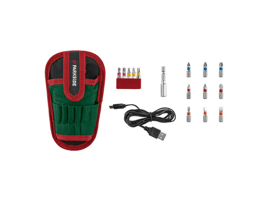 🔧 Parkside® Επαναφορτιζόμενο Κατσαβίδι 4V Rapidfire 2.2 — C