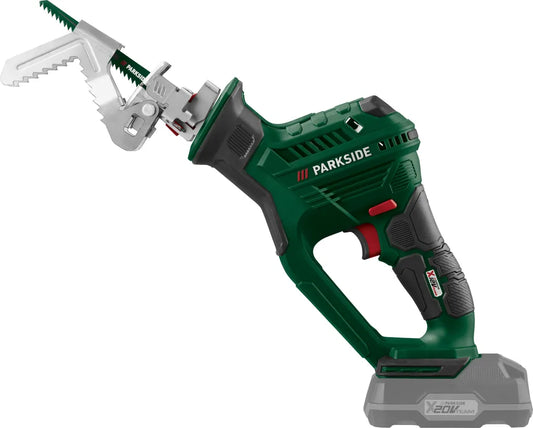 🪚Πριόνι Μπαταρίας παλινδρομικό κλαδευτήρι PARKSIDE 20 V »PASA 20-Li B2«, χωρίς μπαταρία και φορτιστή