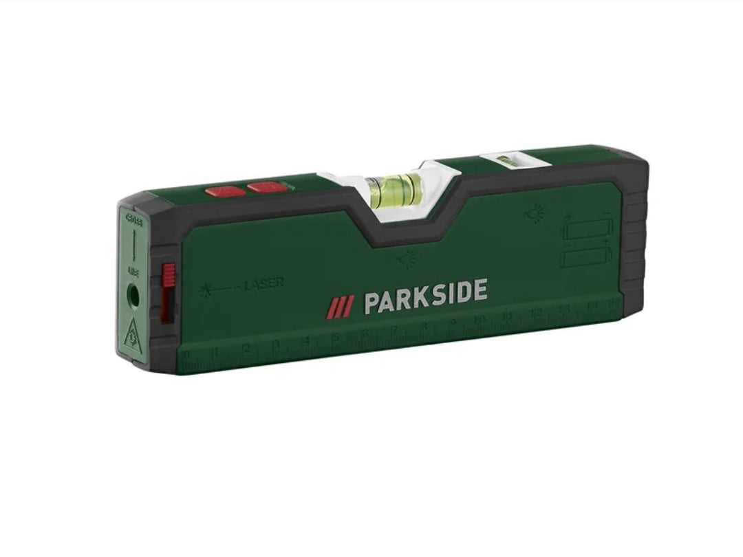 〽️ Αλφάδι Λέιζερ PARKSIDE® »PLW A5«, με cross line και line laser