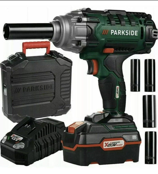 🛠 Επαναφορτιζόμενο παλμικό κατσαβίδι αυτοκινήτου PARKSIDE®️ :PASSK 20-Li C4"-🔋με επαναφορτιζόμενη μπαταρία 4Ah και ⚡️φορτιστή❗️