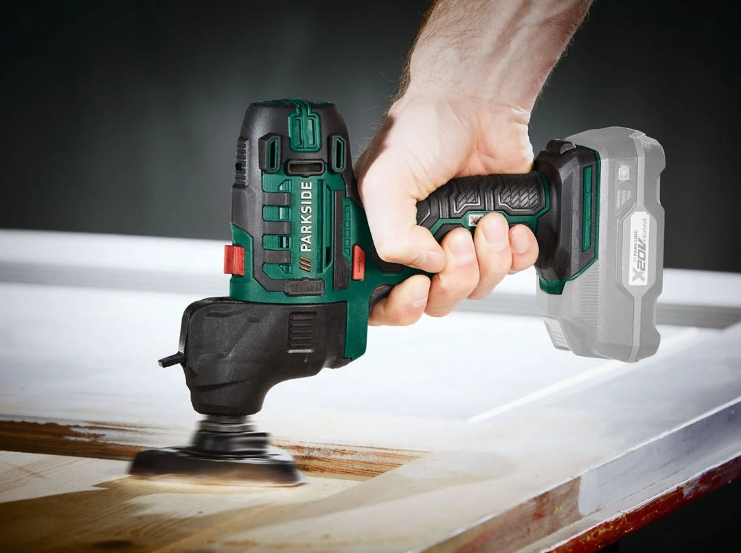 🛠 Πολυεργαλείο Επαναφορτιζόμενο PARKSIDE®️ 20V PKGA 20-li C2 Χωρίς μπαταρία, χωρίς φορτιστή!!