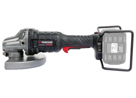 🛠 Επαναφορτιζόμενος Γωνιακός Τροχός PARKSIDE PERFORMANCE® 40 V »PWSAP 40-Li A1«, χωρίς μπαταρία και φορτιστή!!