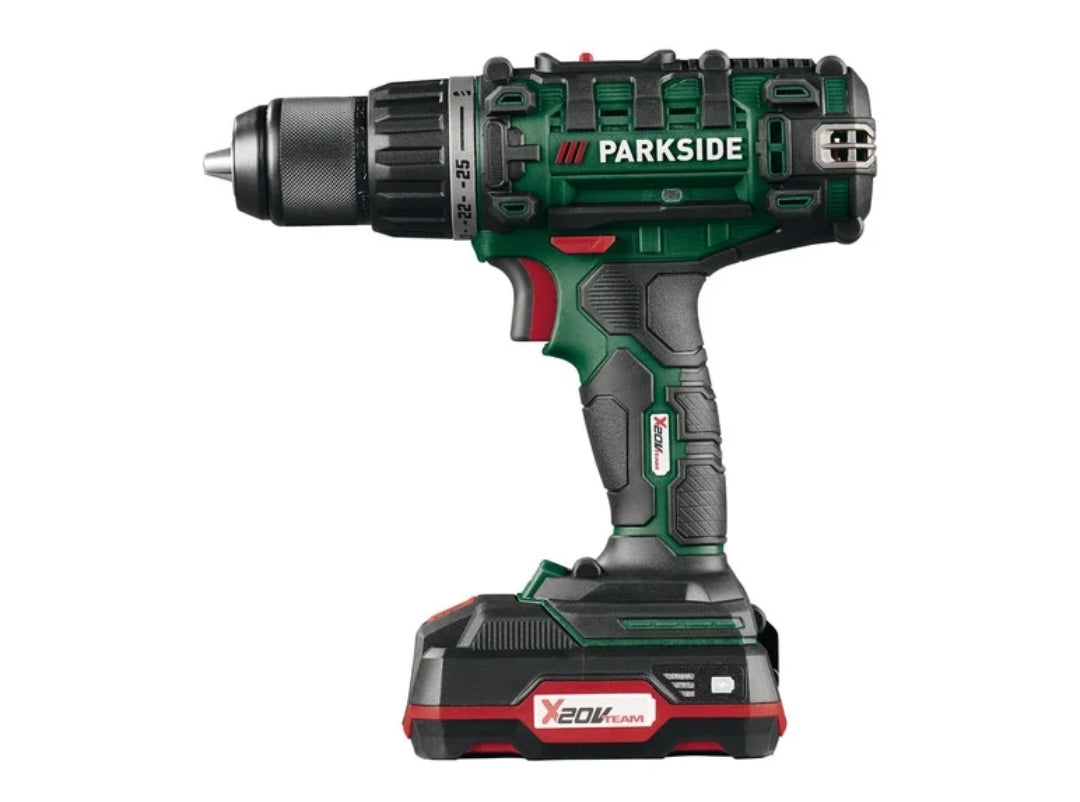 🛠 Επαναφορτιζόμενο Δραπανοκατσάβιδο PARKSIDE® 20 V “PABS 20-Li G8”, με μπαταρία φορτιστή & ΔΏΡΟ μύτες και τρυπάνια!!