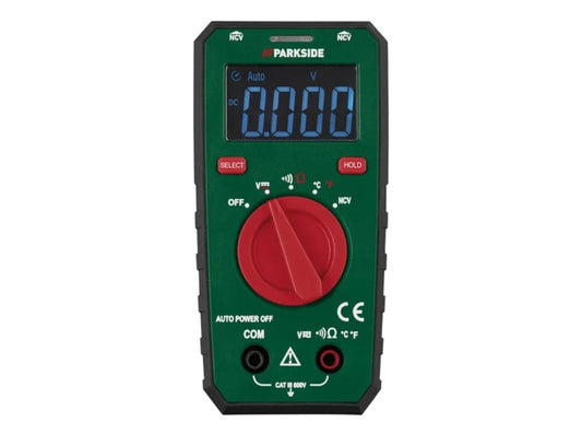 ⚡️Ψηφιακό πολύμετρο PARKSIDE®, με αυτόματη επιλογή εύρους μέτρησης