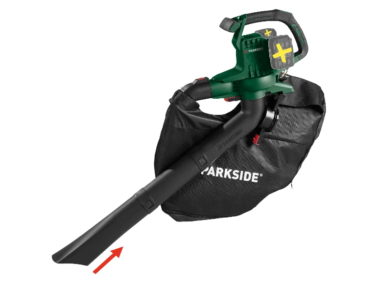 🌬 PARKSIDE® Σκούπα/Φυσητήρας Φύλλων Μπαταρίας 40V – PLSA 40-Li D3