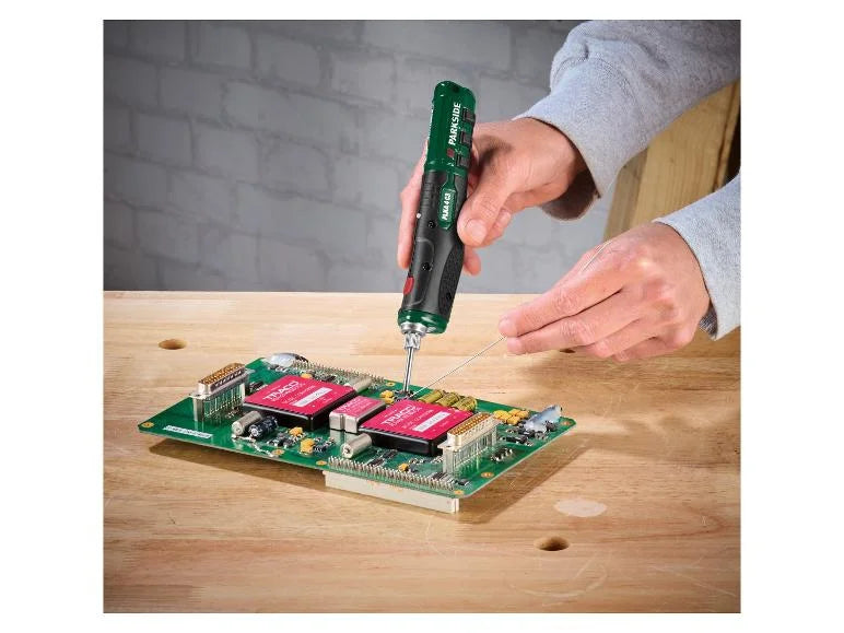 PARKSIDE Επαναφορτιζόμενο Κολλητήρι 4V PLKA 4 C3 – 470°C, USB-C, με Ενσωματωμένη Μπαταρία