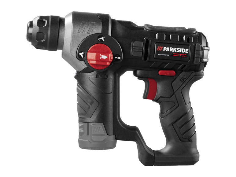 🛠 PARKSIDE PERFORMANCE® Ασύρματο Κρουστικό Δράπανο 12V PBHAP 12 A1 χωρίς μπαταρία και φορτιστή
