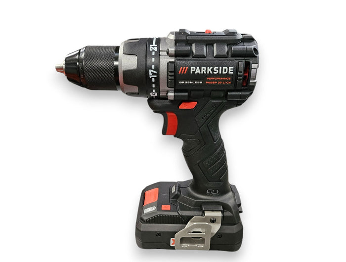 🛠 Δραπανοκατσάβιδο Μπαταρίας PARKSIDE PERFORMANCE® 20 V »PABSP 20 Li C4«, με μπαταρία και φορτιστή