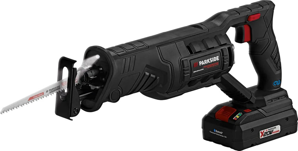 🪚Σπαθοσέγα Μπαταρίας PARKSIDE PERFORMANCE® 20 V »PSSAP 20-Li D5«, με μπαταρία και φορτιστή!!