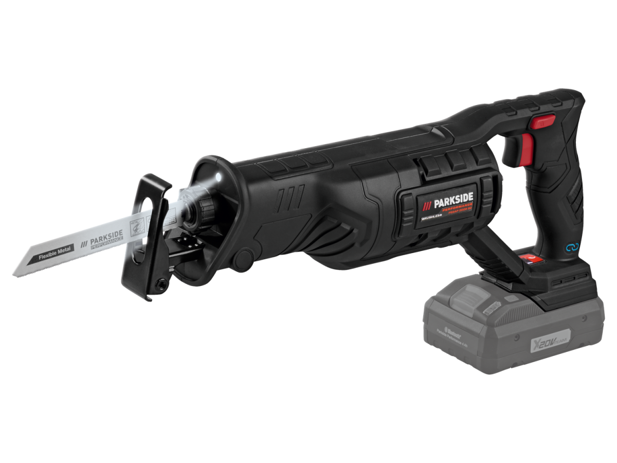 Σπαθοσέγα Επαναφορτιζόμενη PARKSIDE PERFORMANCE®️ 20 V “PSSAP 2028 B2”, χωρίς μπαταρία και φορτιστή!!