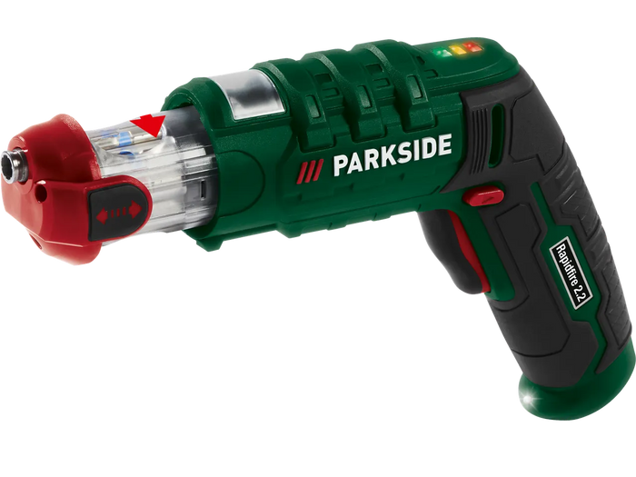 🔧 Parkside® Επαναφορτιζόμενο Κατσαβίδι 4V Rapidfire 2.2 — C