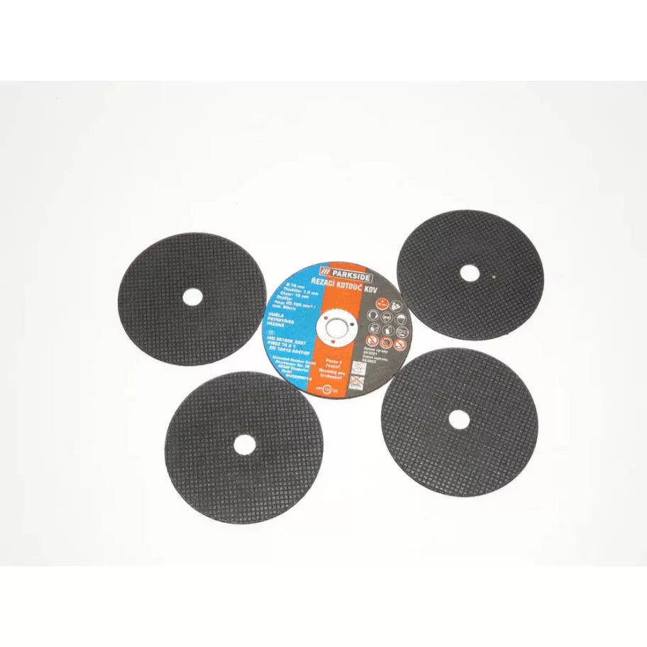 🔘 PARKSIDE PWSZ 76 A1 – Δίσκος Κοπής Μετάλλου 76 mm x 1,2 mm (Σετ 5 τεμ.)