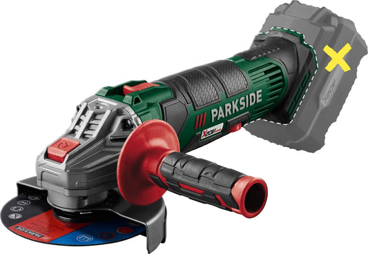 Γωνιακός τροχός μπαταρίας PARKSIDE® 20V PWSA 20-Li F4, χωρίς μπαταρία και φορτιστή