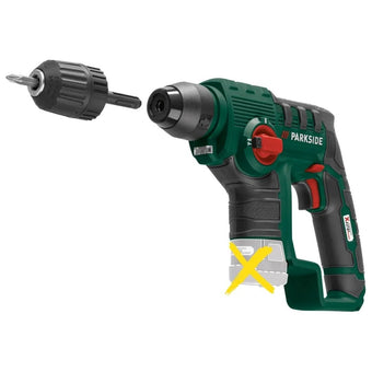 compare product 🛠 Επαναφορτιζόμενο κρουστικό δράπανο PARKSIDE®️12 V PBHA 12 A1 [Στη συσκευασία δεν περιλαμβάνεται η επαναφορτιζόμενη μπαταρία και ο φορτιστής.]