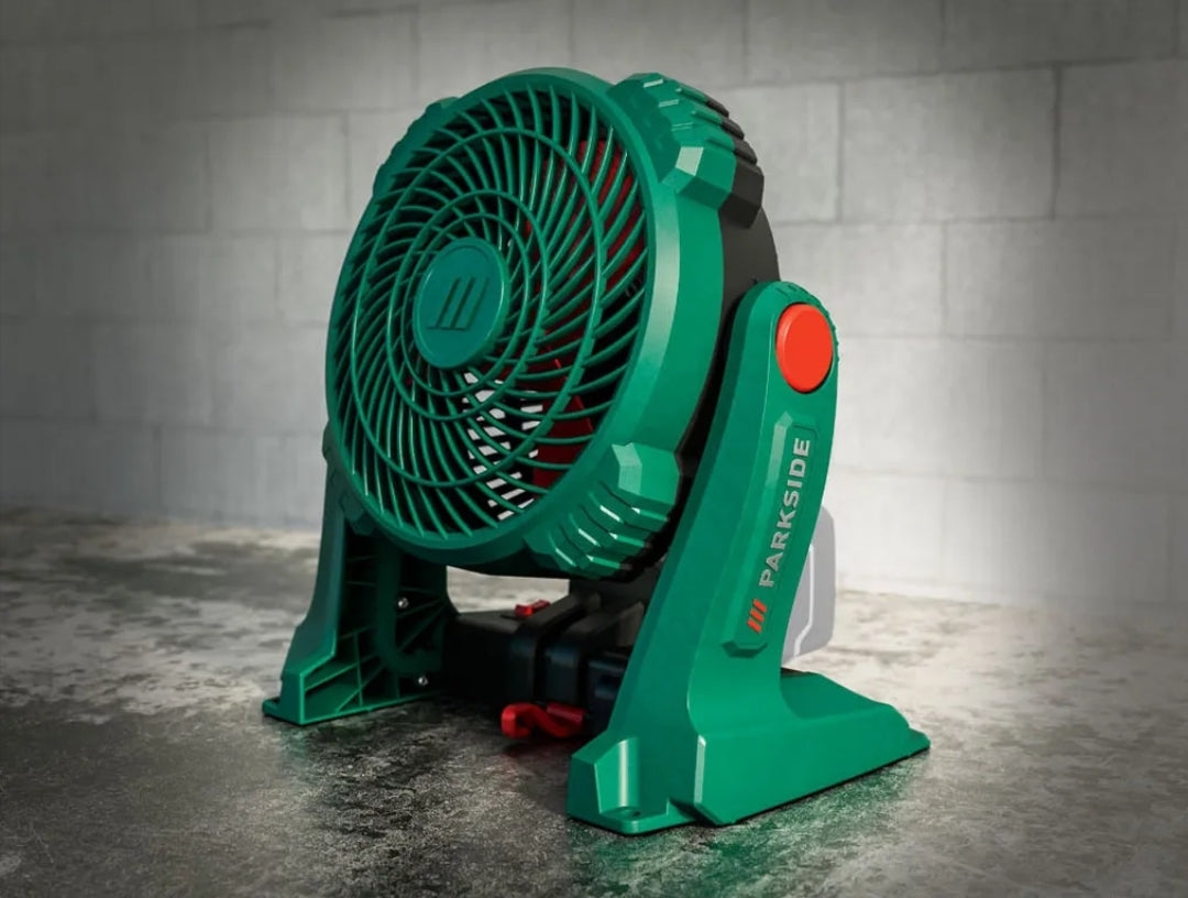 🛠 Ανεμιστήρας Επαναφορτιζόμενος PARKSIDE®️ 20 V "PVA 20-Li C2",  [ χωρίς μπαταρία και φορτιστή]