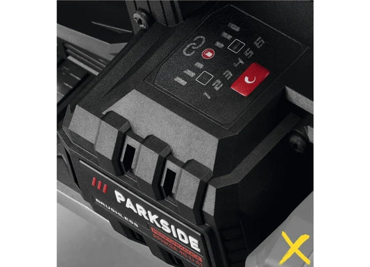 🛠 Δισκοπρίονο χειρός μπαταρίας PARKSIDE PERFORMANCE® 40 V “PPHKSA 40-Li A1”, [χωρίς μπαταρία και φορτιστή]