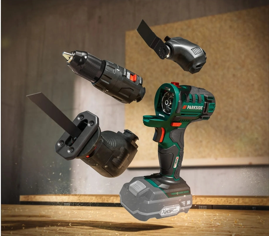 🛠 Πολυεργαλείο Επαναφορτιζόμενο PARKSIDE®️ 20V PKGA 20-li C2 Χωρίς μπαταρία, χωρίς φορτιστή!!