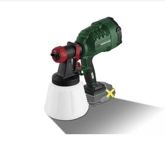 compare product 〽️ Πιστόλι βαφής μπαταρίας PARKSIDE® 20 V »PFSA 20-Li B2«, χωρίς μπαταρία και φορτιστή