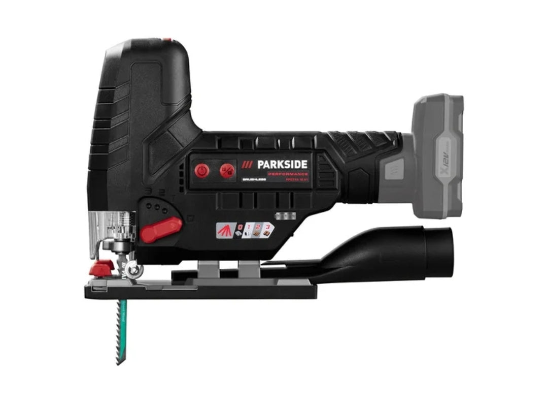 🛠 Επαναφορτιζόμενη Σέγα PARKSIDE PERFORMANCE® 12 V »PPSTKA 12 A1«, χωρίς μπαταρία και φορτιστή!!