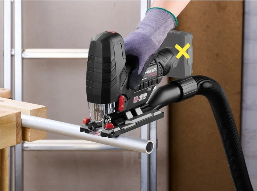 🛠 Επαναφορτιζόμενη Σέγα PARKSIDE PERFORMANCE® 12 V »PPSTKA 12 A1«, χωρίς μπαταρία και φορτιστή!!