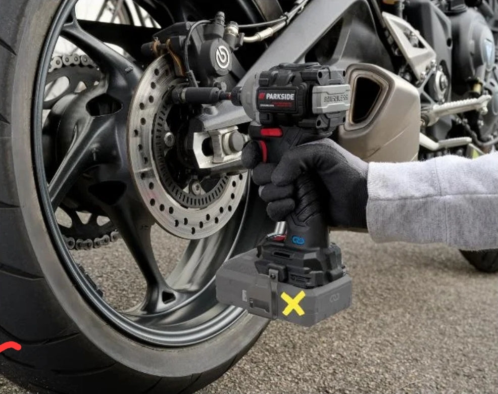 🛠 Επαναφορτιζόμενο κρουστικό κατσαβιδι PARKSIDE PERFORMANCE® 20 V »PDSSAP 20-Li D3«, 1/4", χωρίς μπαταρία και φορτιστή