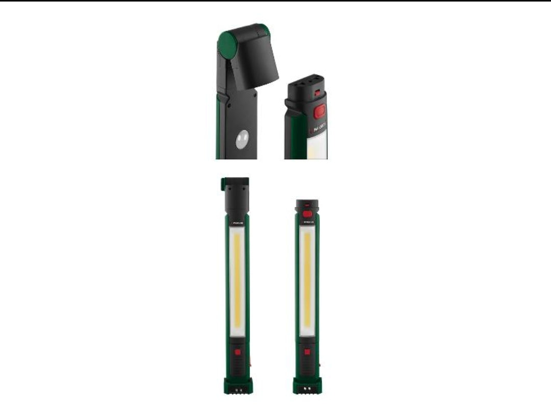 Φωτισμός εργασίας PARKSIDE® LED »PAS 4000 A1«, μπορεί να χωριστεί σε δύο φώτα