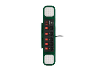 compare product 🔌🔦 Φωτισμός εργασίας PARKSIDE® LED »PASD 3680 A1«, με πολύπριζο 5 μπριζες με διακόπτη ON/OFF