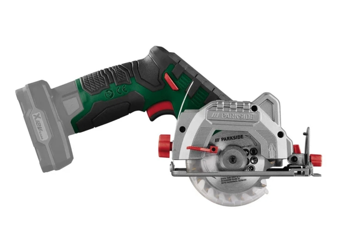 Δισκοπρίονο χειρός μπαταρίας PARKSIDE® 12 V “PHKSA 12 B3”, χωρίς μπαταρία και φορτιστή