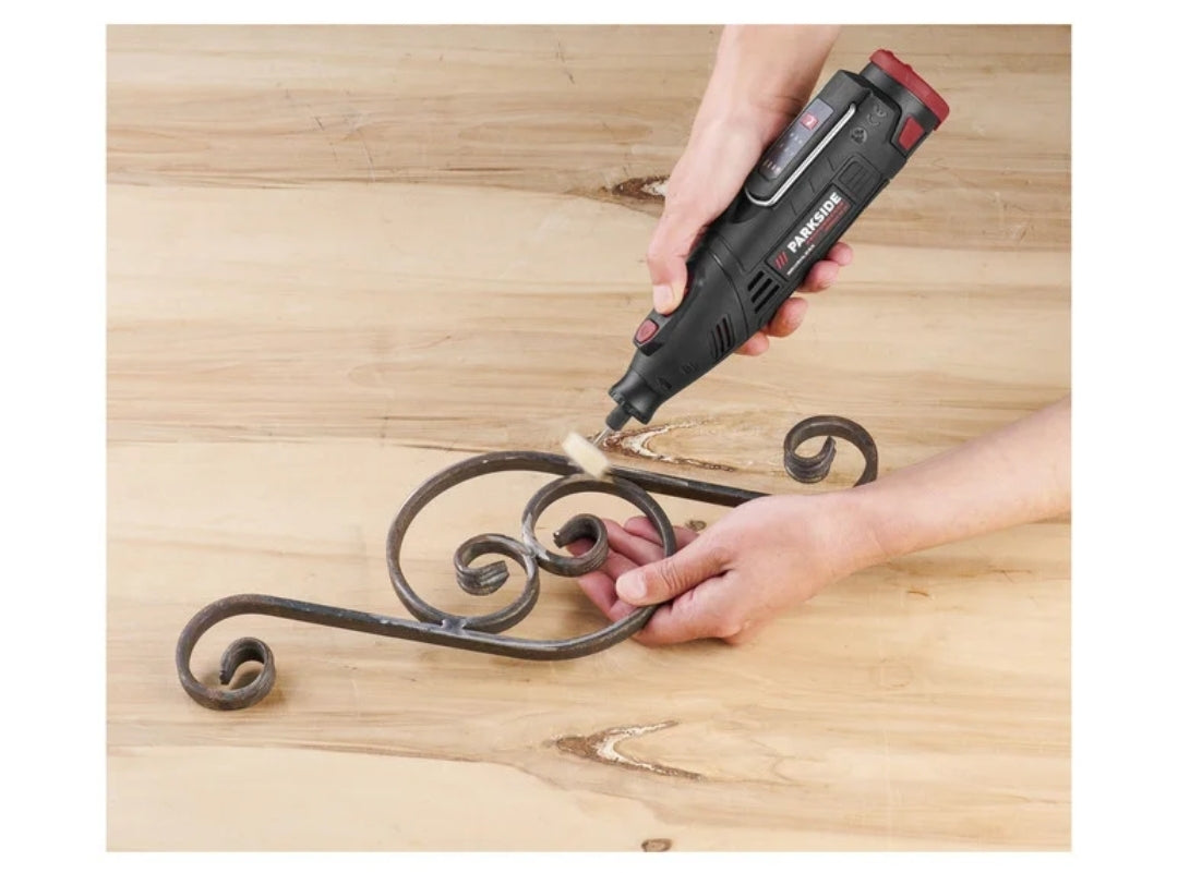 🛠 Dremel/Ντρέμελ Επαναφορτιζόμενο PARKSIDE PERFORMANCE® 12 V / 2 Ah »PPFBSA 12 A1«, με μπαταρία και φορτιστή &nbsp;