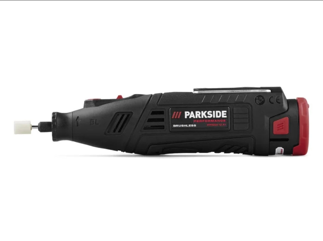 🛠 Dremel/Ντρέμελ Επαναφορτιζόμενο PARKSIDE PERFORMANCE® 12 V / 2 Ah »PPFBSA 12 A1«, με μπαταρία και φορτιστή &nbsp;
