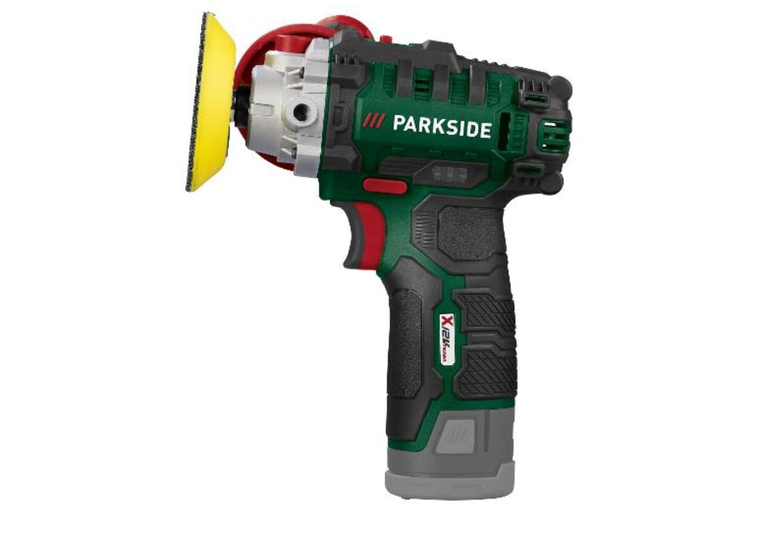 MINI Αλοιφαδόρος PARKSIDE® 12 V ασύρματο γυαλιστικό αφής »PAAP 12 E5«, χωρίς μπαταρία και φορτιστή