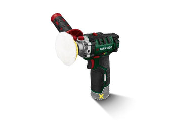 compare product MINI Αλοιφαδόρος PARKSIDE® 12 V ασύρματο γυαλιστικό αφής »PAAP 12 E5«, χωρίς μπαταρία και φορτιστή