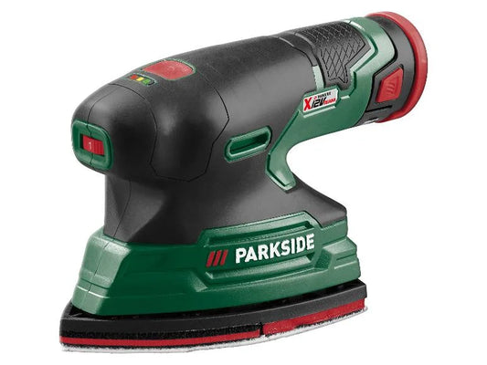 🛠 PARKSIDE® Πολυλειαντήρας Μπαταρίας 12V – PAMS 12 B2 (Σετ με Μπαταρία & Φορτιστή)