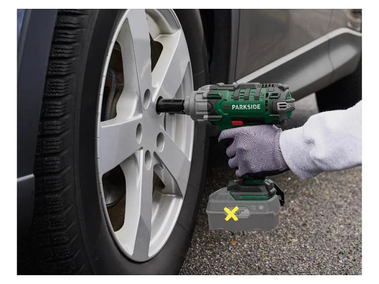 🛠 Επαναφορτιζόμενο παλμικό κατσαβίδι αυτοκινήτου PARKSIDE®️ :PASSK 20-Li c4 Χωρίς μπαταρία και φορτιστή