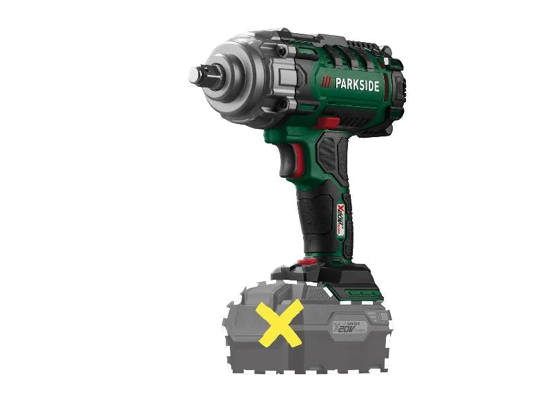 🛠 Επαναφορτιζόμενο παλμικό κατσαβίδι αυτοκινήτου PARKSIDE®️ :PASSK 20-Li c4 Χωρίς μπαταρία και φορτιστή