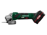 PARKSIDE® Γωνιακός τροχός Μπαταρίας 20 V / 4 Ah »PWSA 20-Li D4« σετ εκκίνησης, με μπαταρία και φορτιστή