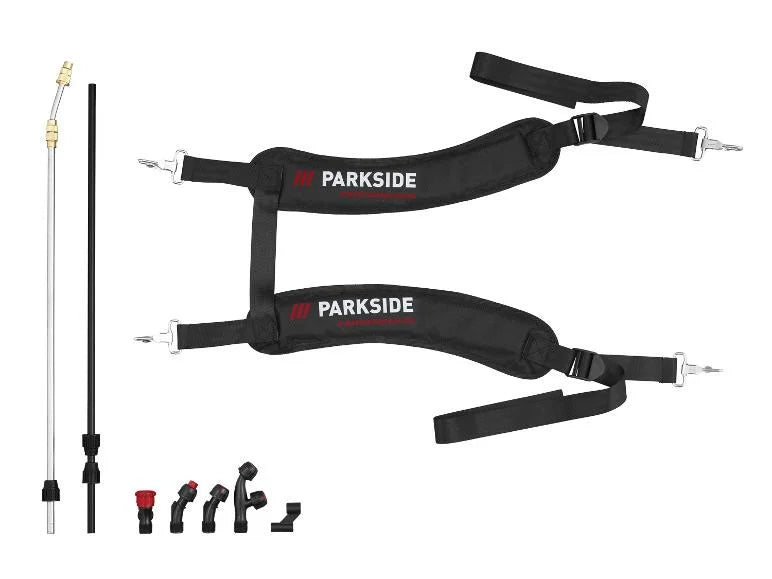 Ψεκαστήρας πίεσης πλάτης, Μπαταρίας PARKSIDE PERFORMANCE® 20V »PRDSP 20-Li C2«, χωρίς μπαταρία και φορτιστή