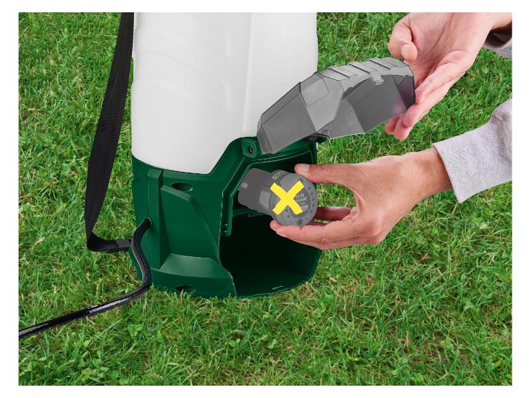 PARKSIDE Επαναφορτιζόμενο Ψεκαστικό Πίεσης 12V / 20V PDSA D3 – 5L – Χωρίς Μπαταρία & Φορτιστή