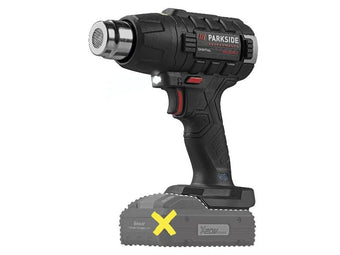 compare product Πιστόλι θερμού αέρα Μπαταρίας PARKSIDE PERFORMANCE® 20V, PPHLGA 20-Li A2 (χωρίς μπαταρία και φορτιστή)