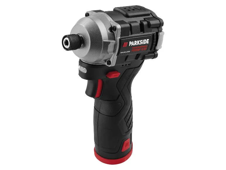 🔥 PARKSIDE PERFORMANCE® Σετ 12V Δραπανοκατσάβιδο »PBSPA 12 E4« + Κρουστικό Κλειδί Μπαταρίας »PDSSAP 12 B1«