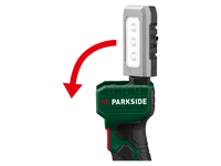 Λάμπα Μπαταρίας χειρός LED PARKSIDE® 20V »PLHLA 20 Li A1« / Ασύρματη λάμπα χειρός LED 20V »PLHLA 20-Li C1« (χωρίς μπαταρία και φορτιστή)