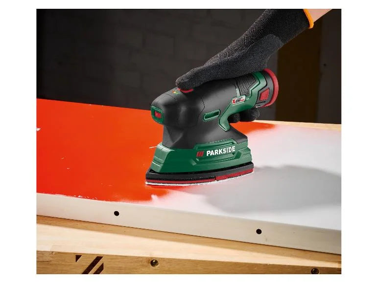 🛠 PARKSIDE® Πολυλειαντήρας Μπαταρίας 12V – PAMS 12 B2 (Σετ με Μπαταρία & Φορτιστή)