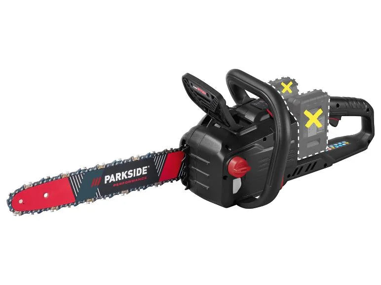 Επαναφορτιζόμενο Αλυσοπρίονο 40V Brushless, (Λάμα 45,5cm)PARKSIDE PERFORMANCE® PPKSA 40-Li C3