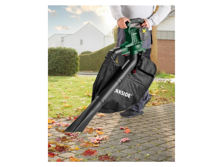 🌬 PARKSIDE® Σκούπα/Φυσητήρας Φύλλων Μπαταρίας 40V – PLSA 40-Li D3