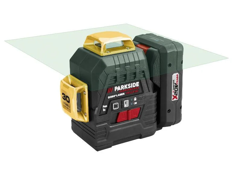 Limited Edition! PARKSIDE PERFORMANCE PKLLP 3360 A1 Laser 20V 3×360°