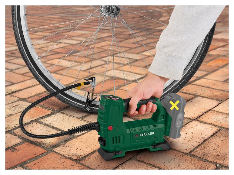 🛠️ Αεροσυμπιεστής Μπαταρίας PARKSIDE® 20V »PAKT 20-Li A1« χωρίς μπαταρία και φορτιστή