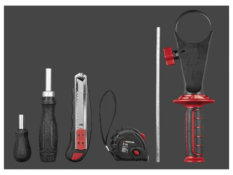 🔥 PARKSIDE PERFORMANCE®  Σετ Κρουστικό Δραπανοκατσάβιδο Μπαταρίας 20V  PSBSAP 20-Li D4  (με 2 μπαταρίες & φορτιστή)