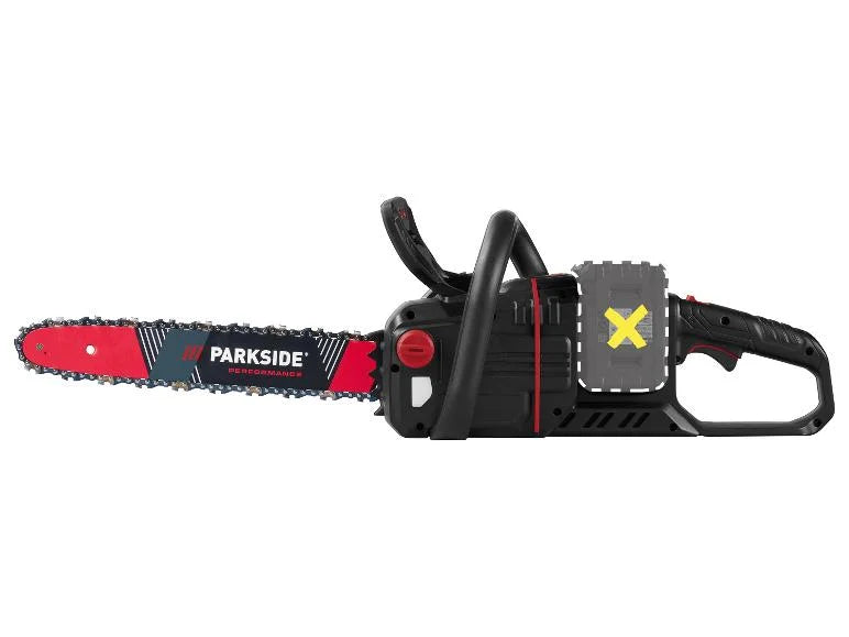 Επαναφορτιζόμενο Αλυσοπρίονο 40V Brushless, (Λάμα 45,5cm)PARKSIDE PERFORMANCE® PPKSA 40-Li C3